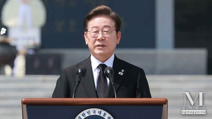 이재명 대통령, 첫 국가기념일 행사…제70주년 현충일 행사