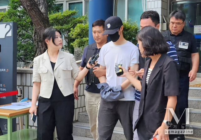 5세 아동 의식불명’ 태권도 관장 구속(14일 의정부지법에 30대 남성 태권도장 관장 A 장면(사진=연합뉴스 캡처)