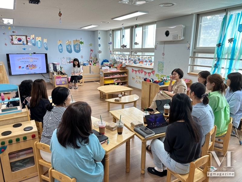 화성 향남유치원, 2024 학교 안 전문적학습공동체 ‘1학기 교실 속 디지털 놀이 수업 나눔’실시(사진=화성 향남유치원 제공)