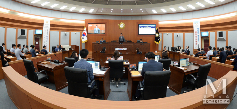 오산시의회악성민원 근절 대책을 촉구하는 성명서 발표(사진=오산시 의회 제공)