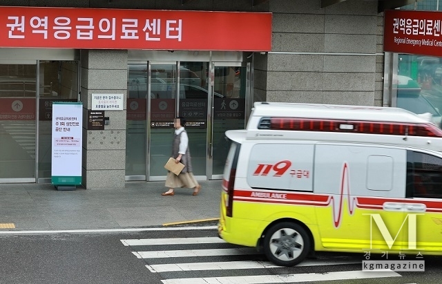 동두천에서 연기 흡입한 20대…병원 못 찾아 3시간 만에 서울로(사진=응급실 캡쳐)