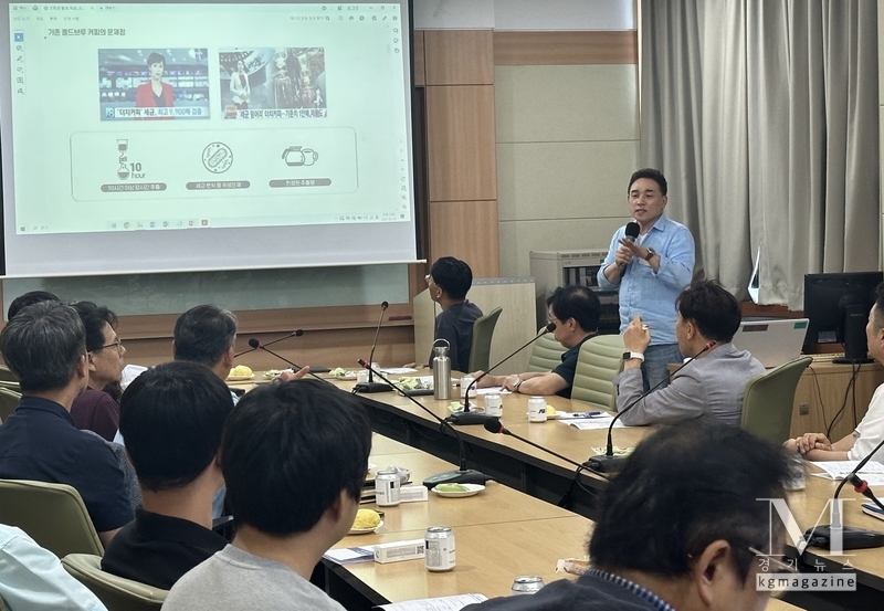 ‘2025년 상반기 성과공유 및 SMK 발표회’가 진행되고 있다.(사진=한신대학교 제공)