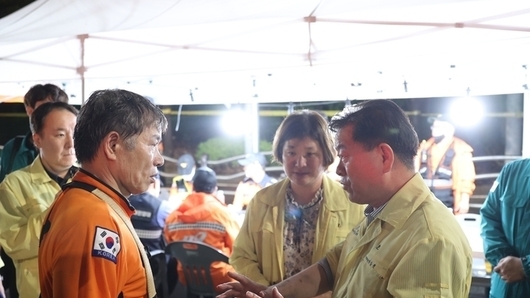 광명시, 소하동 아파트 화재 피해자 지원 총력나서