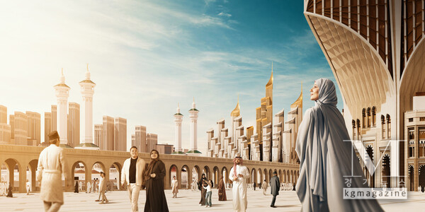 King Salman Gate next to AlMasjid AlHaram in Makkah (for illustration purpose only)