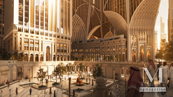 King Salman Gate by RUA AlHaram AlMakki Company (for illustration purpose only)