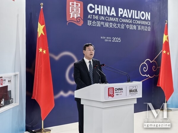 Linglong Tire Wang Feng Delivered a Speech during COP30